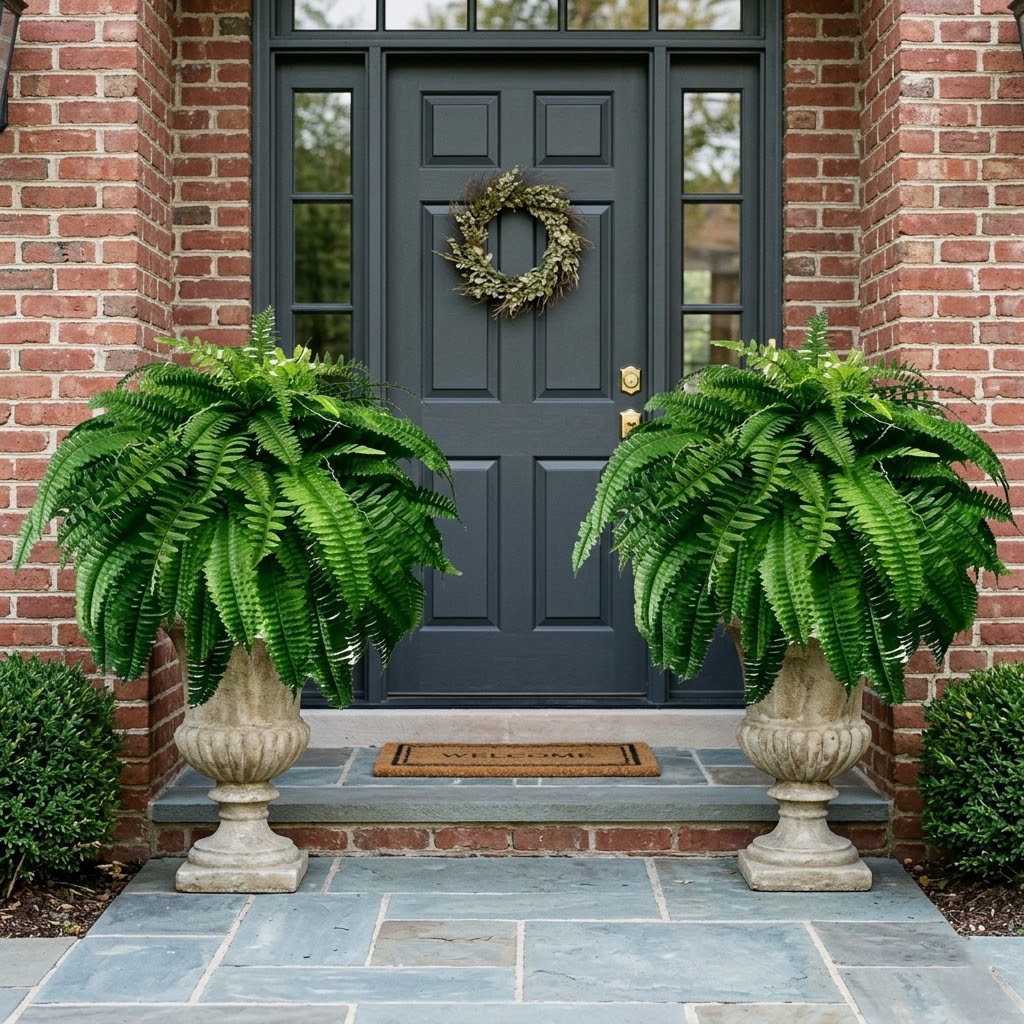š„ Motherās Day Flash Sale š± UV Resistant Ferns Artificial Plants Large for Planters, Office & Home Decor, Outdoor & Indoor