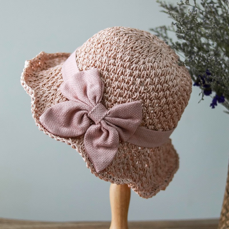 Mother's Day 70% off🌞Elegant Woven Straw Sun Hat with Bow