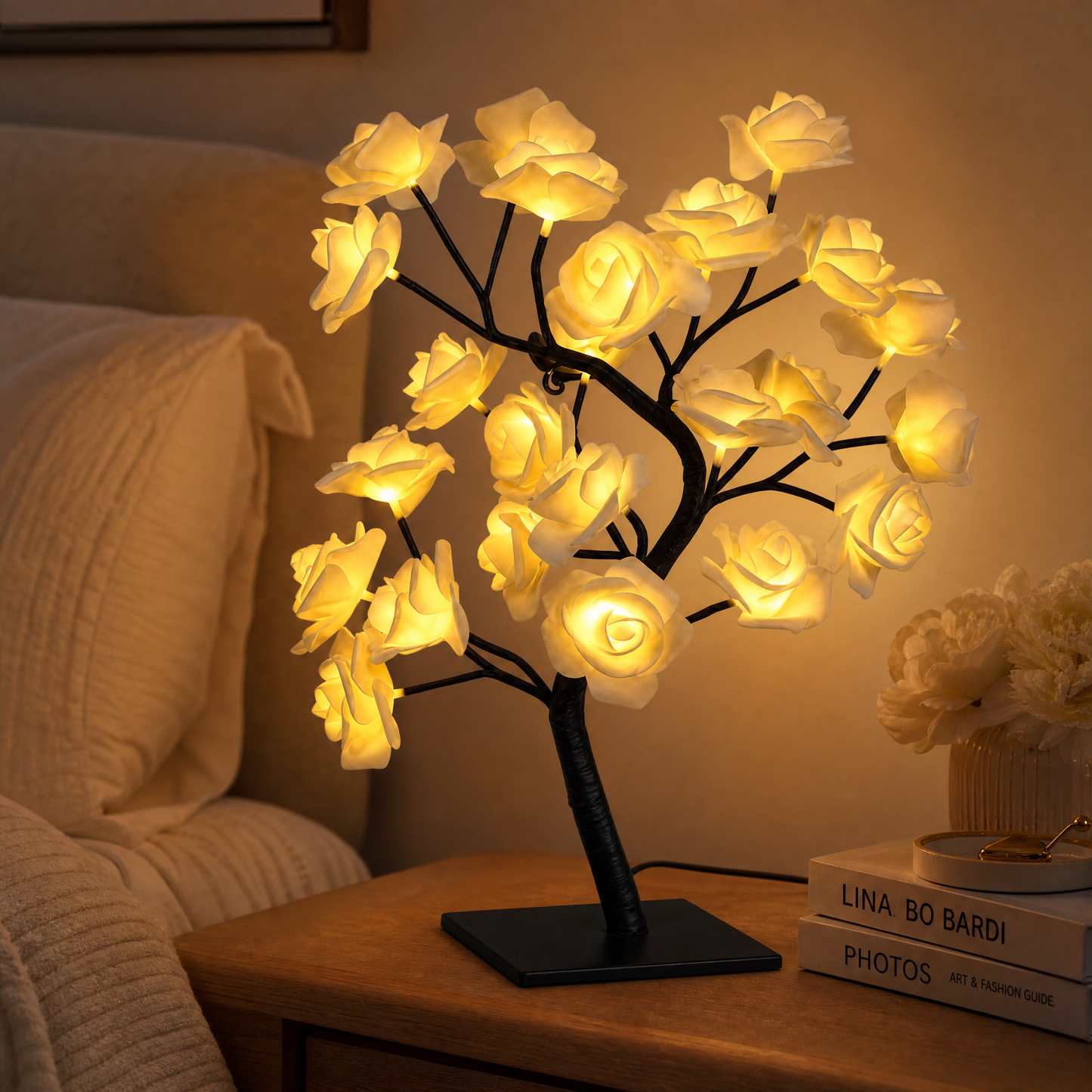 🌹 Rose Tree Lamp - Transform Your Space with Enchanting Light