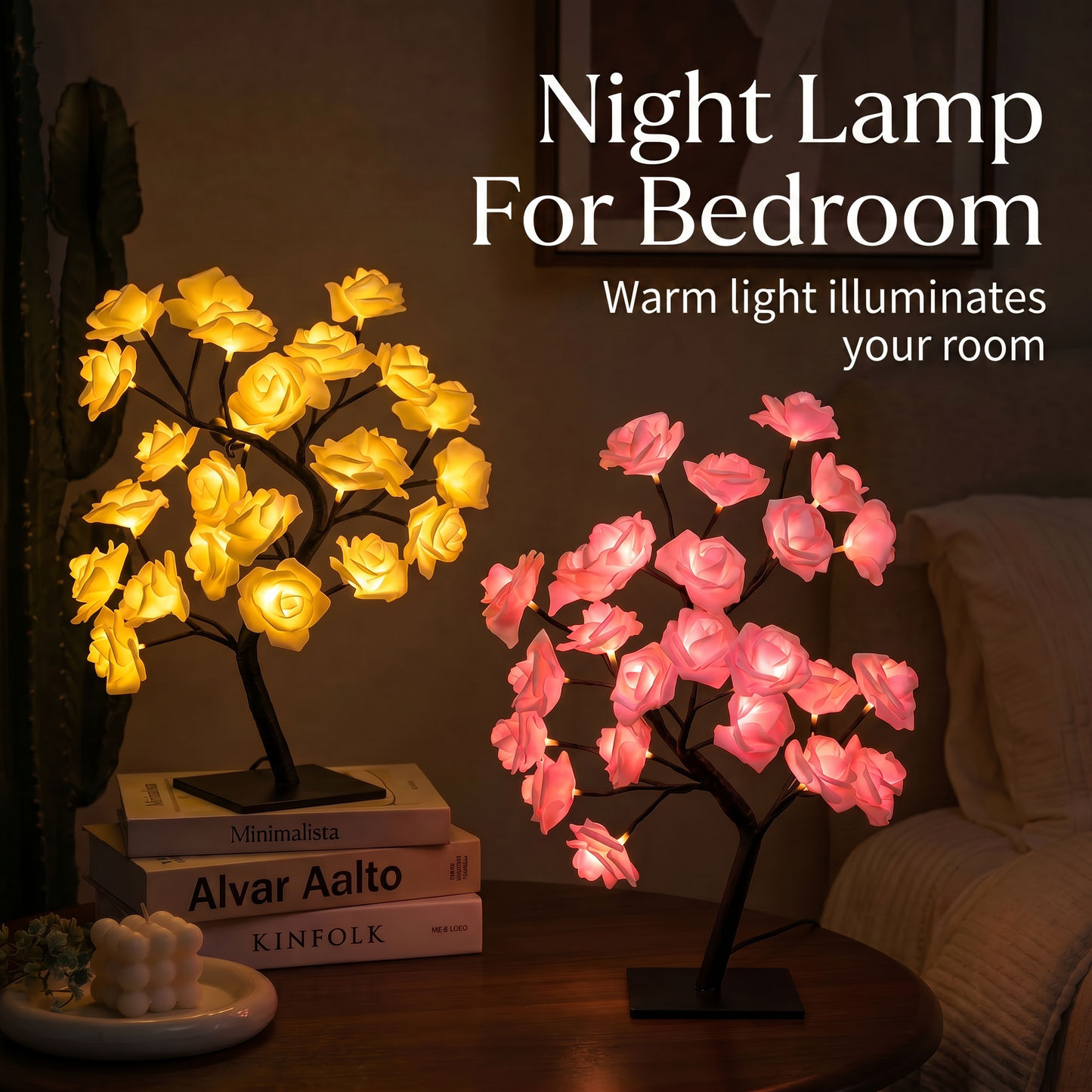 🌹 Rose Tree Lamp - Transform Your Space with Enchanting Light