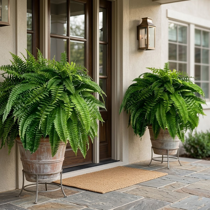 🔥 Mother’s Day Flash Sale 🌱 UV Resistant Ferns Artificial Plants Large for Planters, Office & Home Decor, Outdoor & Indoor