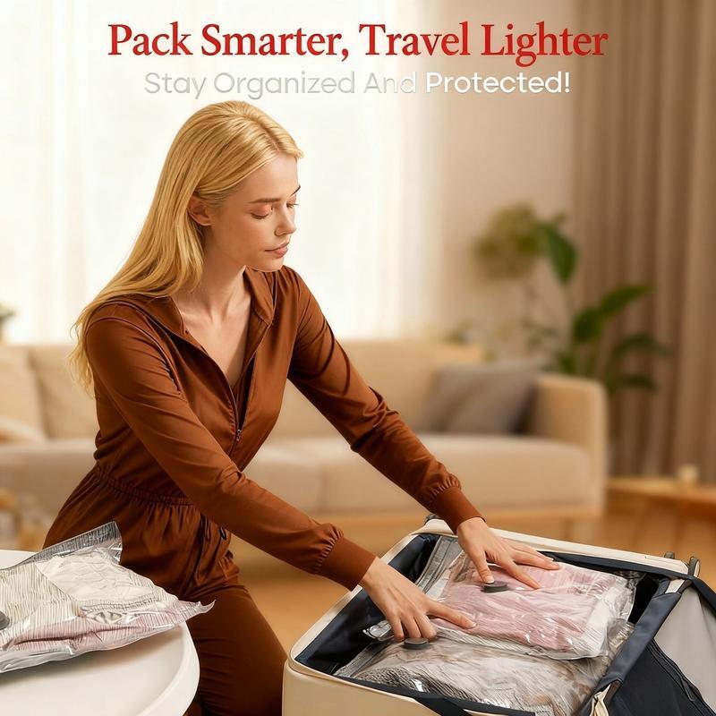 💥LAST DAY 60%OFF🔥Cordless Travel Vacuum Storage Compression Bag Set