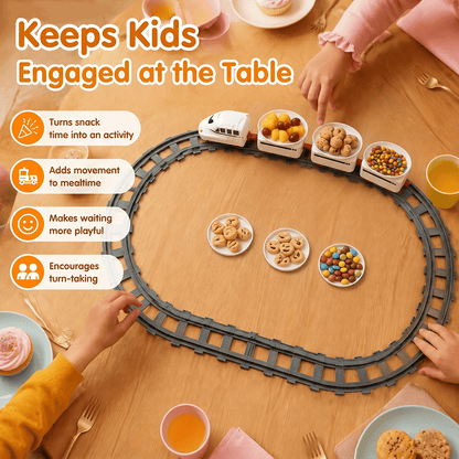 🚂 Food Train Conveyor Set for Kids & Family Parties