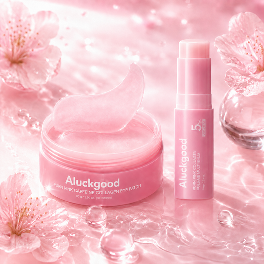 🔥LAST DAY 60% OFF🎁Korean PDRN Pink Collagen Volume Multi Balm +PDRN Pink Caffeine Collagen Eye Patch