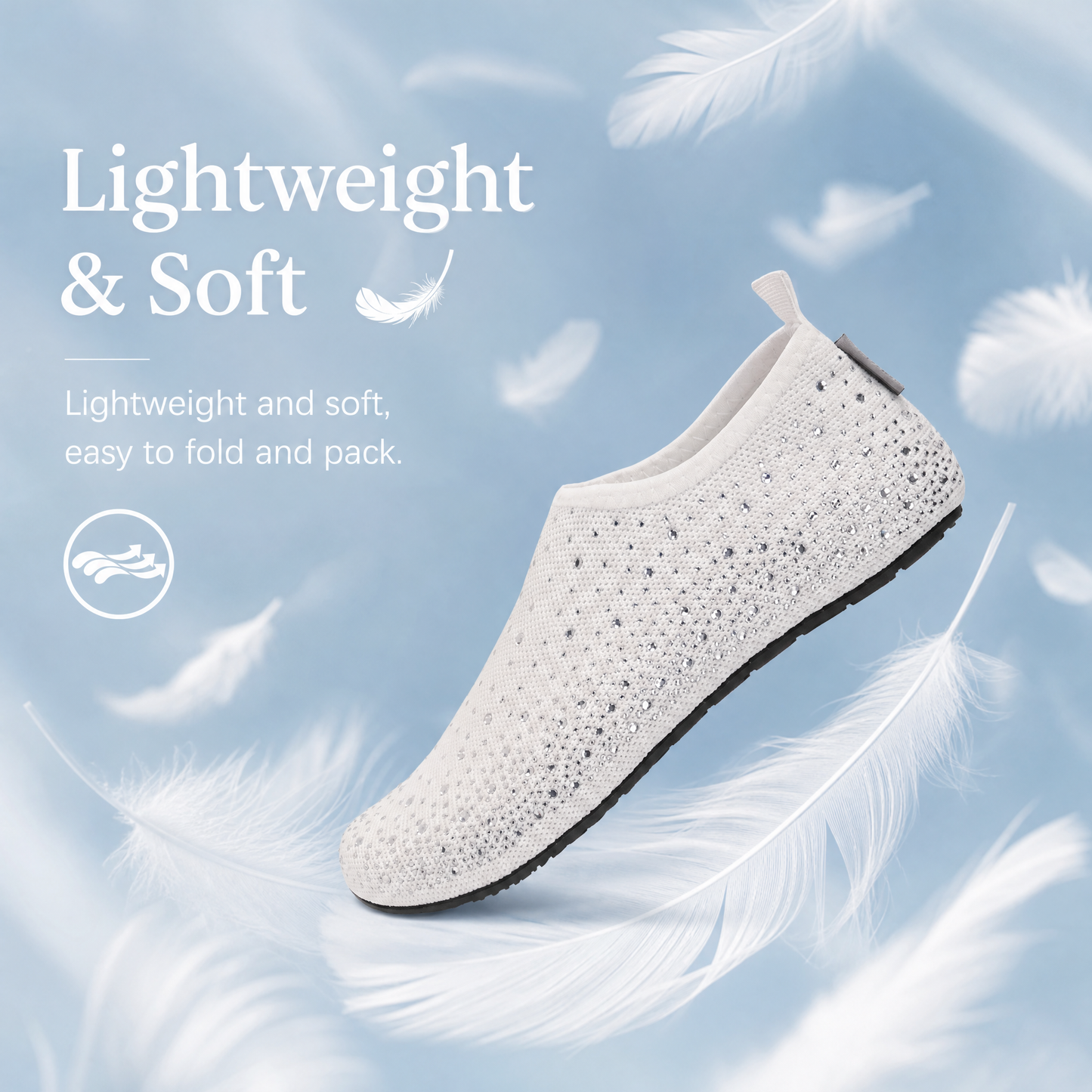 Womens Water Shoes - Lightweight Barefoot Aqua Socks for Beach, Pool, Yoga & Outdoor