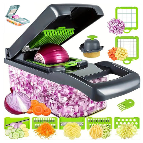 16-in-1 Vegetable Chopper & Slicer — A Must-Have Kitchen Tool