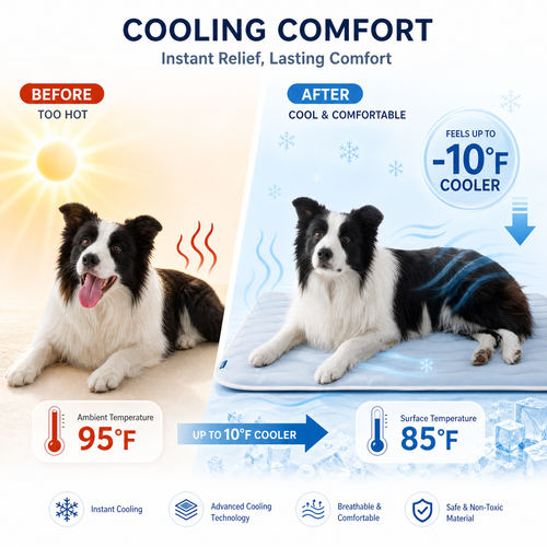 ❄Summer Dog and Cat Cooling Mat
