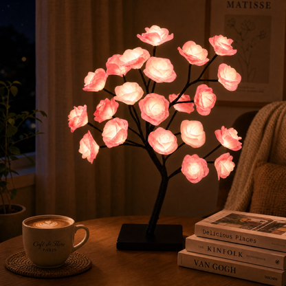 🌹 Rose Tree Lamp - Transform Your Space with Enchanting Light
