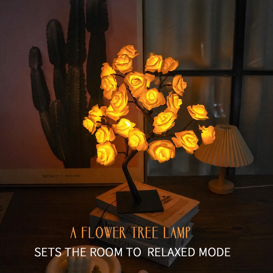 🌹 Rose Tree Lamp - Transform Your Space with Enchanting Light