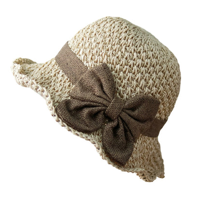 Mother's Day 70% off🌞Elegant Woven Straw Sun Hat with Bow