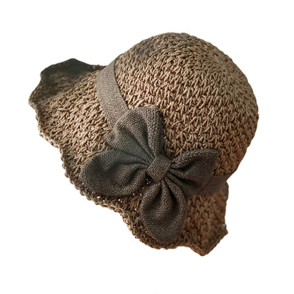 Mother's Day 70% off🌞Elegant Woven Straw Sun Hat with Bow