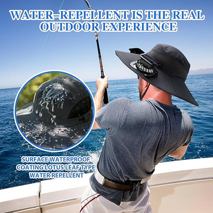 Mother's Day 50% off🔥Ultralight Solar Fan Sun Hat