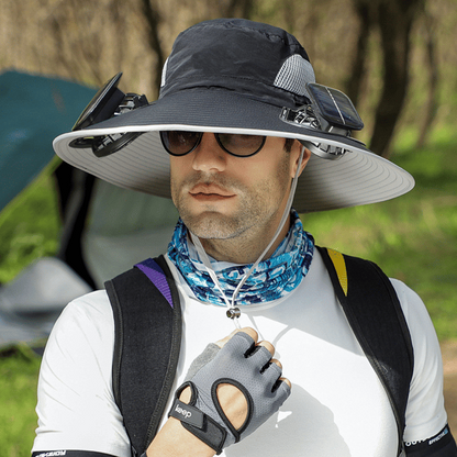 Mother's Day 50% off🔥Ultralight Solar Fan Sun Hat